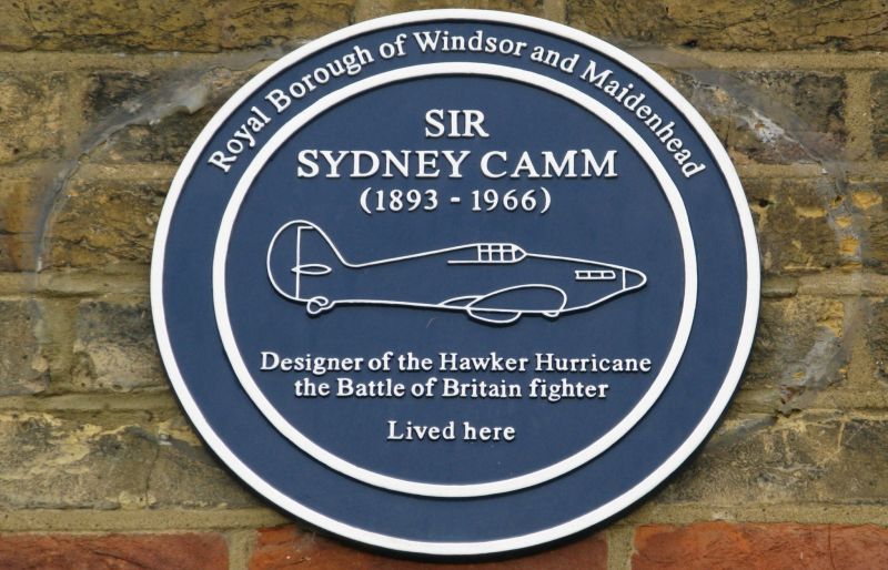 Blue Plaque for Sir Sydney Camm