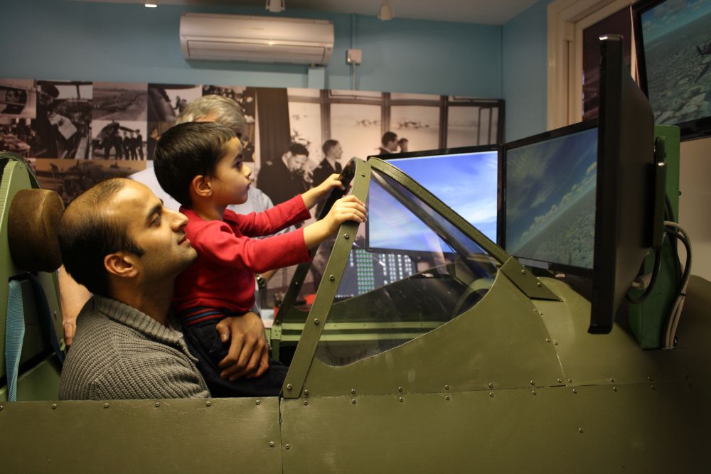 Spitfire Simulator at Maidenhead Heritage Centre