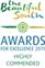 2011/12 Best Tourism Experience Highly Commended Award