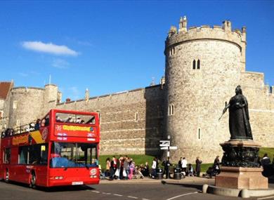 Citysightseeing open top double decker bus