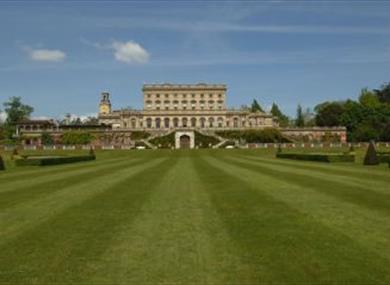 View of house & lawn at Cliveden, Bucks