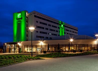 Exterior of Holiday Inn