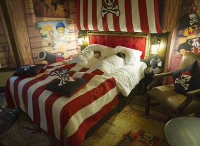 Pirate Room at Legoland Windsor Resort Hotel