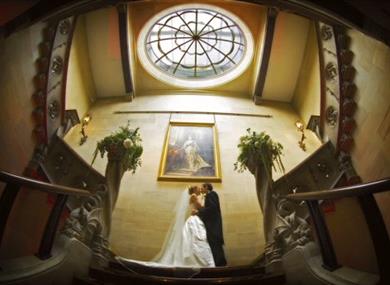 Married couple at Sunningdale Park