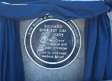 Blue Plaque for Richard Dimbleby C.B.E.