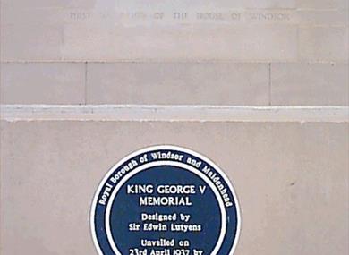 Blue Plaque for Sir Edwin Lutyens