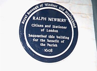 Blue Plaque for Ralph Newbery