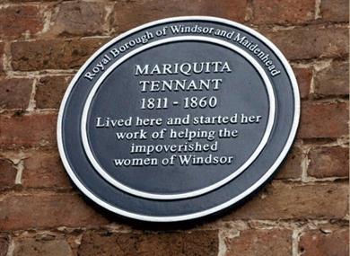 Blue Plaque for Mariquita Tennant