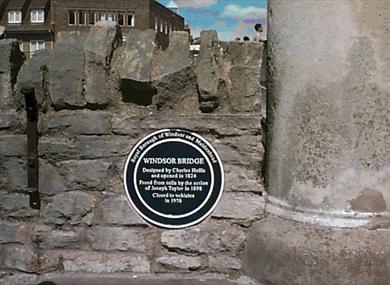 Blue Plaque for Windsor Bridge