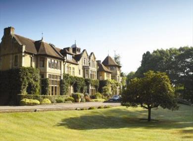 Frimley Hall set within landscaped gardens