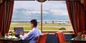 Club Lounge airport view