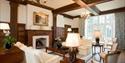 Queenswood's panelled drawing room