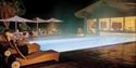 Pool at night