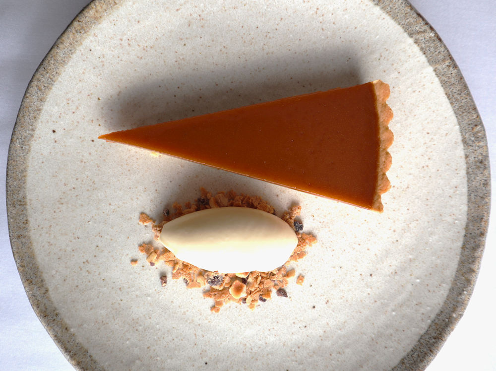 Dessert served in The Orangery