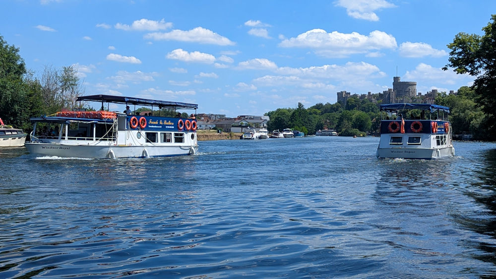 French Brothers Boats on the River Thames