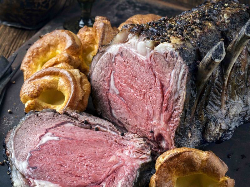 Caldesi in Campagna, Roast Beef and Yorkshire Puddings