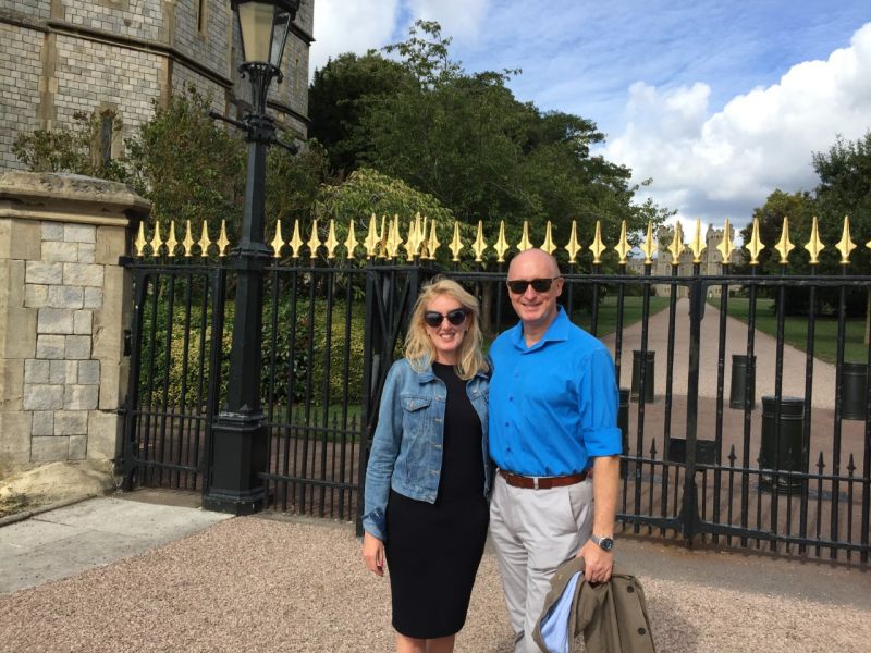 Long Walk in front of Windsor Castle