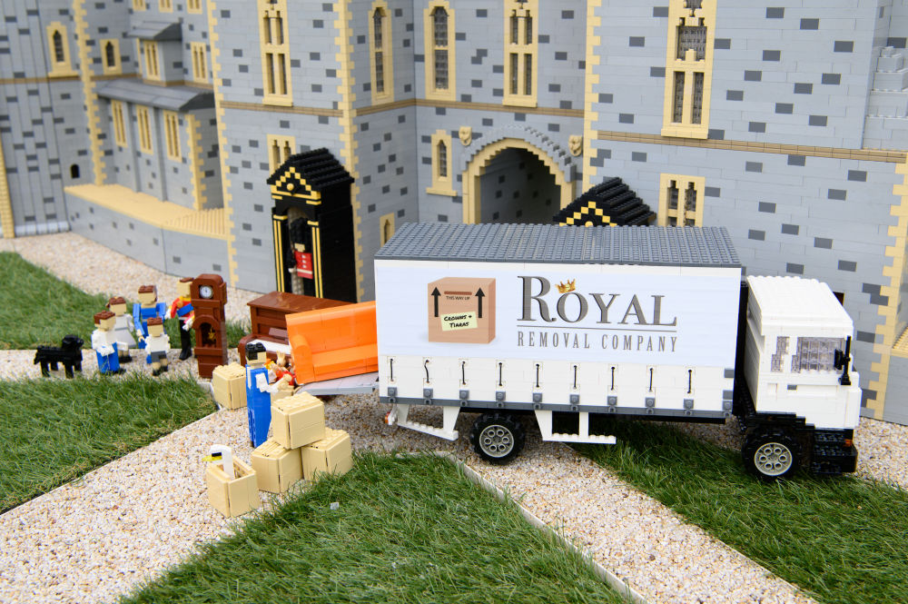 Talented Model Makers at the LEGOLAND® Windsor Resort have unveiled miniature LEGO® models of their new royal neighbours, The Duke and Duchess of Cambridge and their family, which will go on display in the iconic Miniland throughout September. 