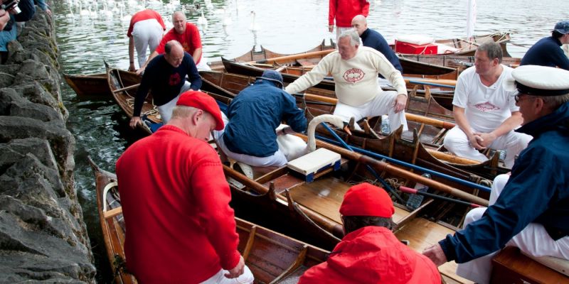 Swan Upping, image Gill Heppell