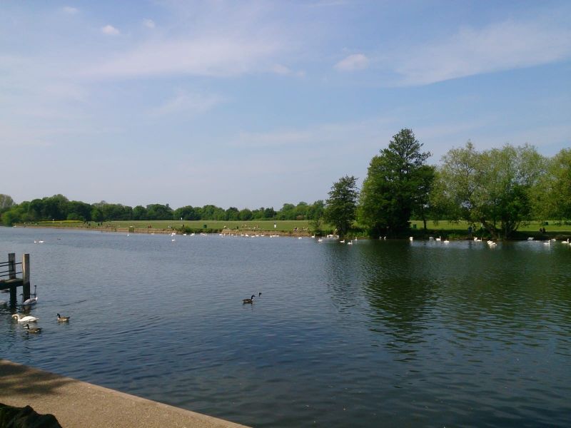 Windsor view of Eton Brocas