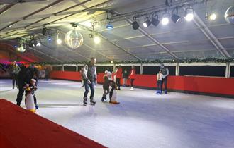 Windsor on Ice: ice skating in Alexandra Gardens, Windsor