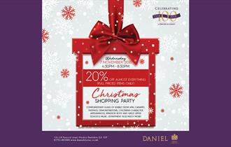 Christmas Shopping Party