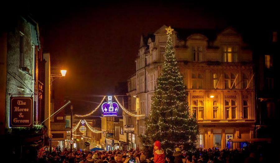 Windsor Christmas Lights Switch on and Lantern Procession